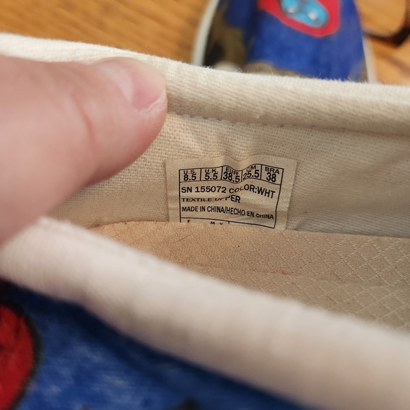 Sketchers Memory Foam Slip On Sneakers with Nightmare Before Christmas Size 8.5 - Picture 9 of 9